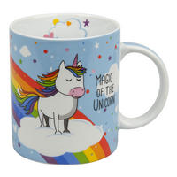 KAFFEEBECHER The Magic of the Unicorn - Naturfarben, Keramik (0.3L) - Könitz