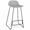 BARHOCKER grau 53x95x50.5cm - Grau, Kunststoff/Metall (50.5/95/53cm) - AlterEgo