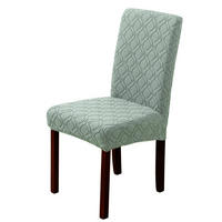 STUHLHUSSE Stretch Stuhlbezug 1 Stück - Hellgrün, Textil (18/25cm) - Kaket