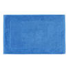 BADEMATTE Imperial 50/80 cm, Baumwolle - Blau, Textil (50/80cm) - Homescapes