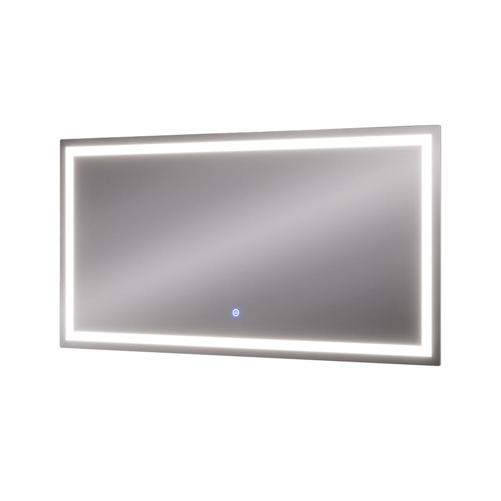 Vicco KOUPELNOVÉ ZRCADLO Miral Sklo 100 x 50 cm s dotykovým spínačem