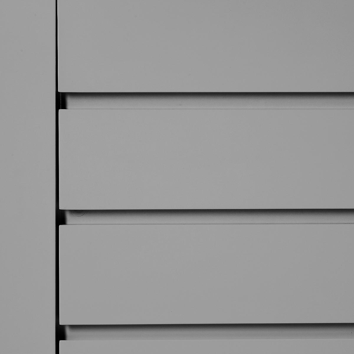 SIDEBOARD - Grau, Holzwerkstoff (165/86/40cm) - home24