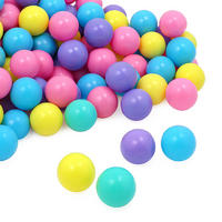 BÄLLEBAD-BÄLLE , 100 Stück, Ø6cm , Bunt - Multicolor, Kunststoff (6/6/6cm) - Littletom