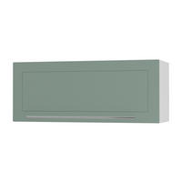 KLAPPHÄNGESCHRANK Kvantum W4B/90 Mint Matt / Weiß Matt 90 / 32,5 / 36cm - Weiß/Mintgrün, Holz/Holzwerkstoff (90/36/32.5cm) - Feldmann-Wohnen