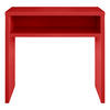 KONSOLE Widerstandsfähig, MDF 3 cm, feuerrot, 80/30 cm GERALDINE - Rot, Holzwerkstoff (30/80/75cm) - RNT By Really Nice Things