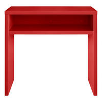 KONSOLE Widerstandsfähig, MDF 3 cm, feuerrot, 80/30 cm GERALDINE - Rot, Holzwerkstoff (30/80/75cm) - RNT By Really Nice Things