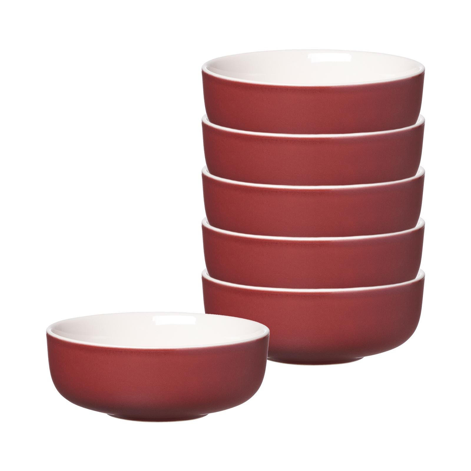 MÜSLISCHALEN Jasper Beere ø 14.0 cm 6er Set - Beere, Keramik (14cm) - Ritzenhoff Breker