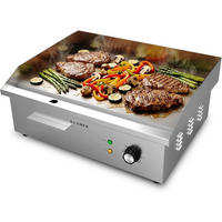ELEKTROGRILL 3000W Edelstahl - Edelstahlfarben, Metall (43.5/23.5/55cm) - KLAMER