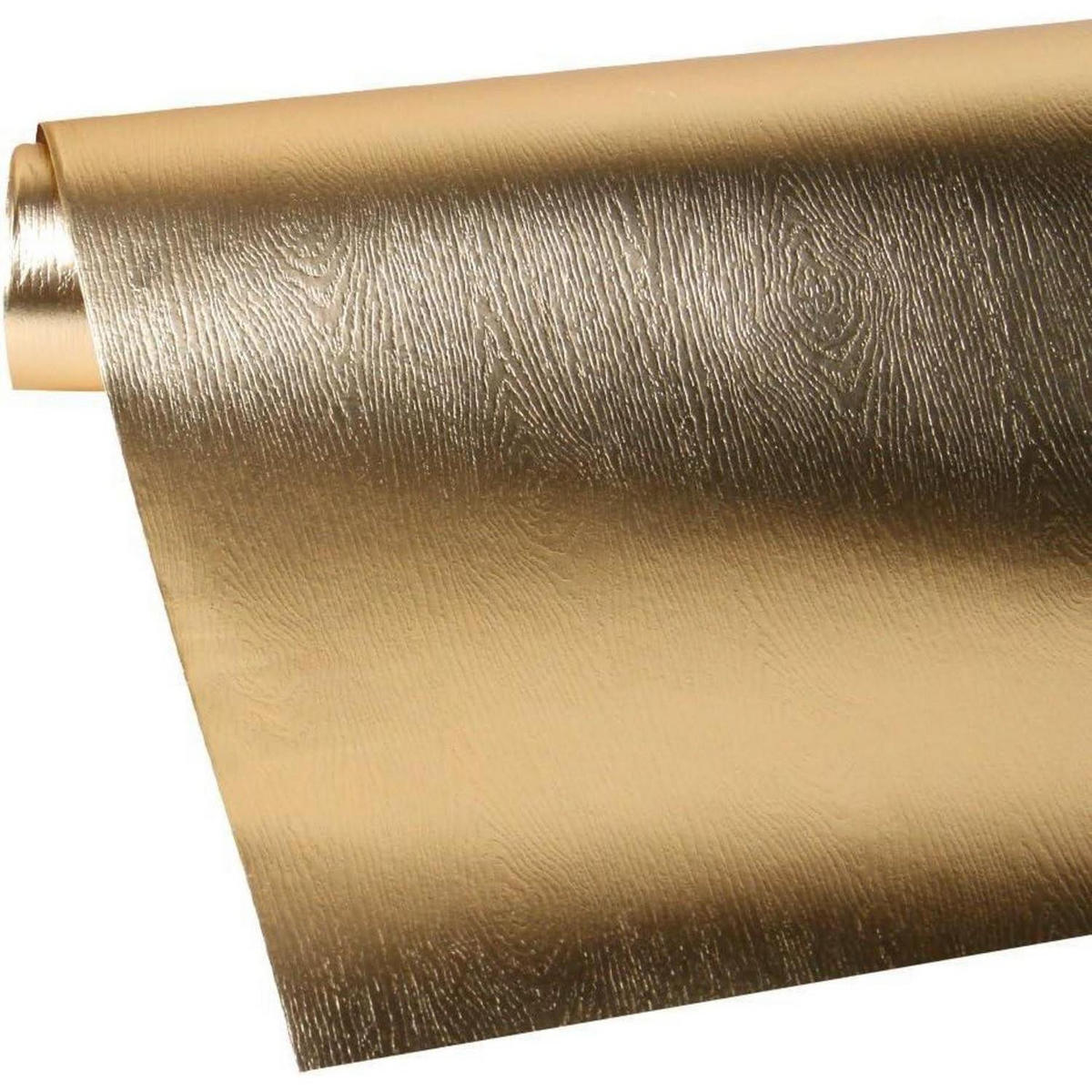 GESCHENKPAPIERROLLE Mattgold 43 cm x 5 m - Goldfarben, Papier (4/44/4cm)