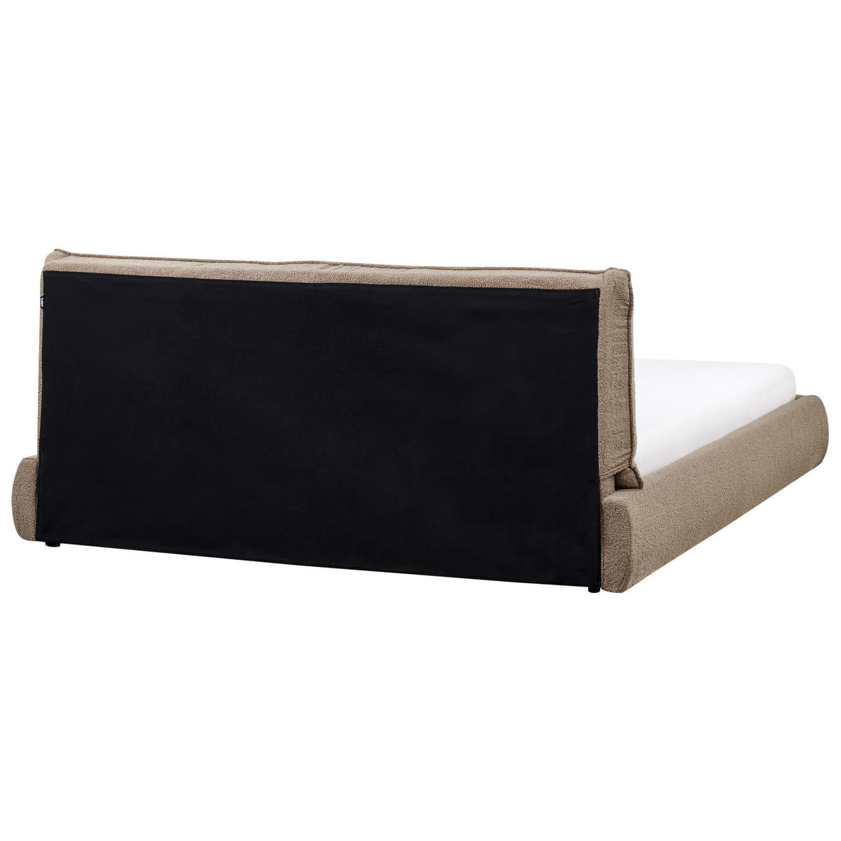 WASSERBETT 180/200 cm Beige Vinay - Taupe, Textil (180/200cm) - Beliani