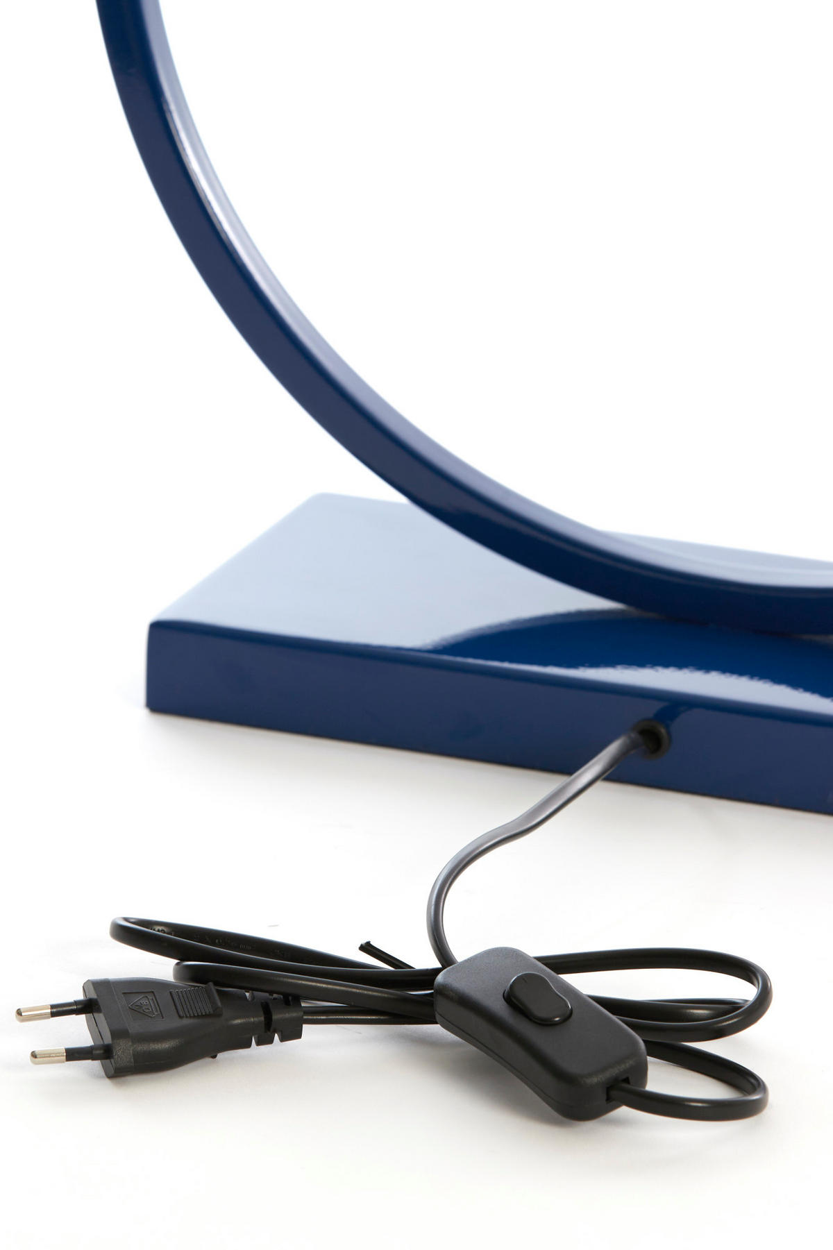 LAMPENFUSS Liva Blau Ø40/53 cm - Blau, Metall (40/12.5/48cm) - Light & Living