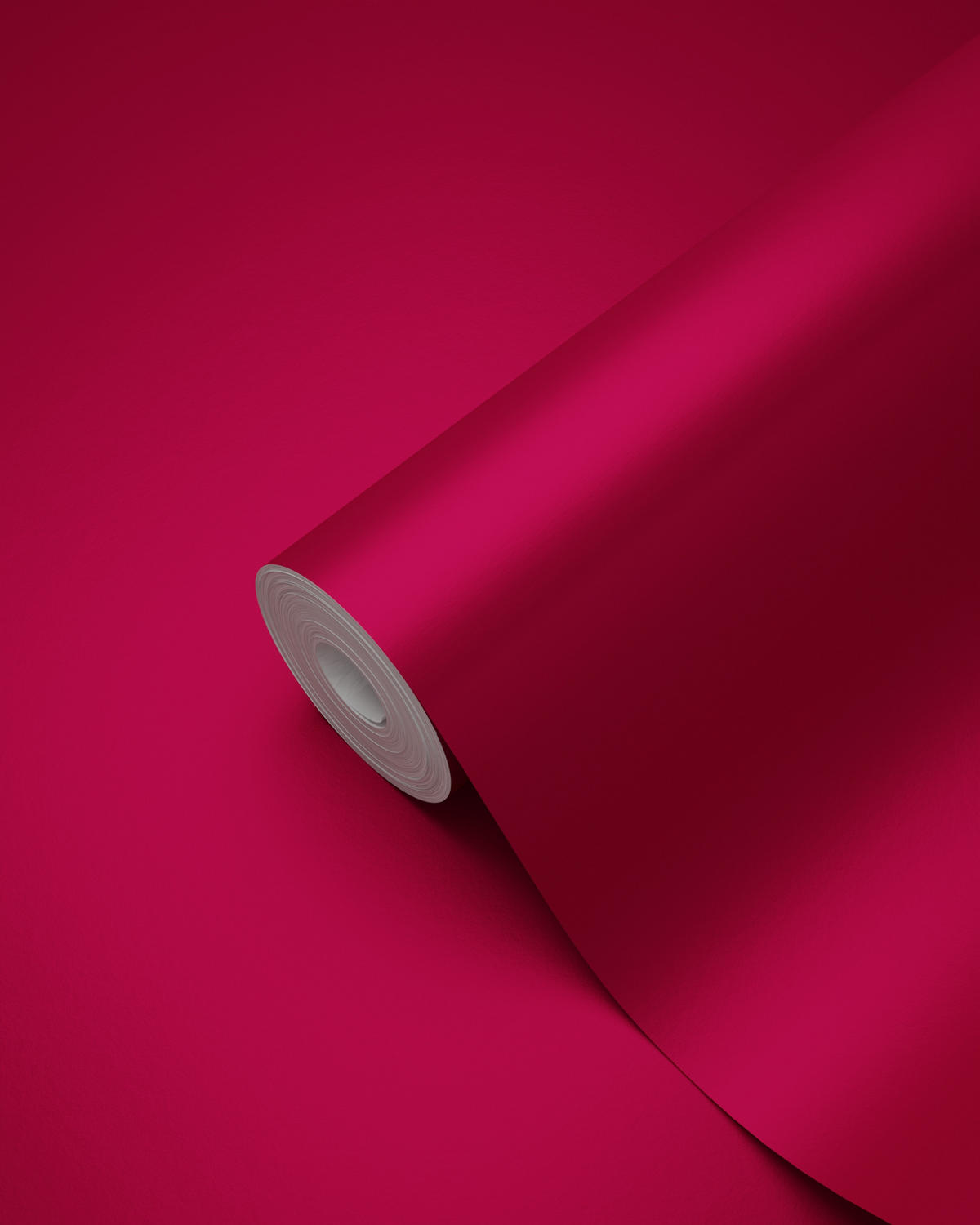 TAPETE Uni 53 cm x 10.05 m - Rot, Papier (53/1000cm) - Origin Wallcoverings