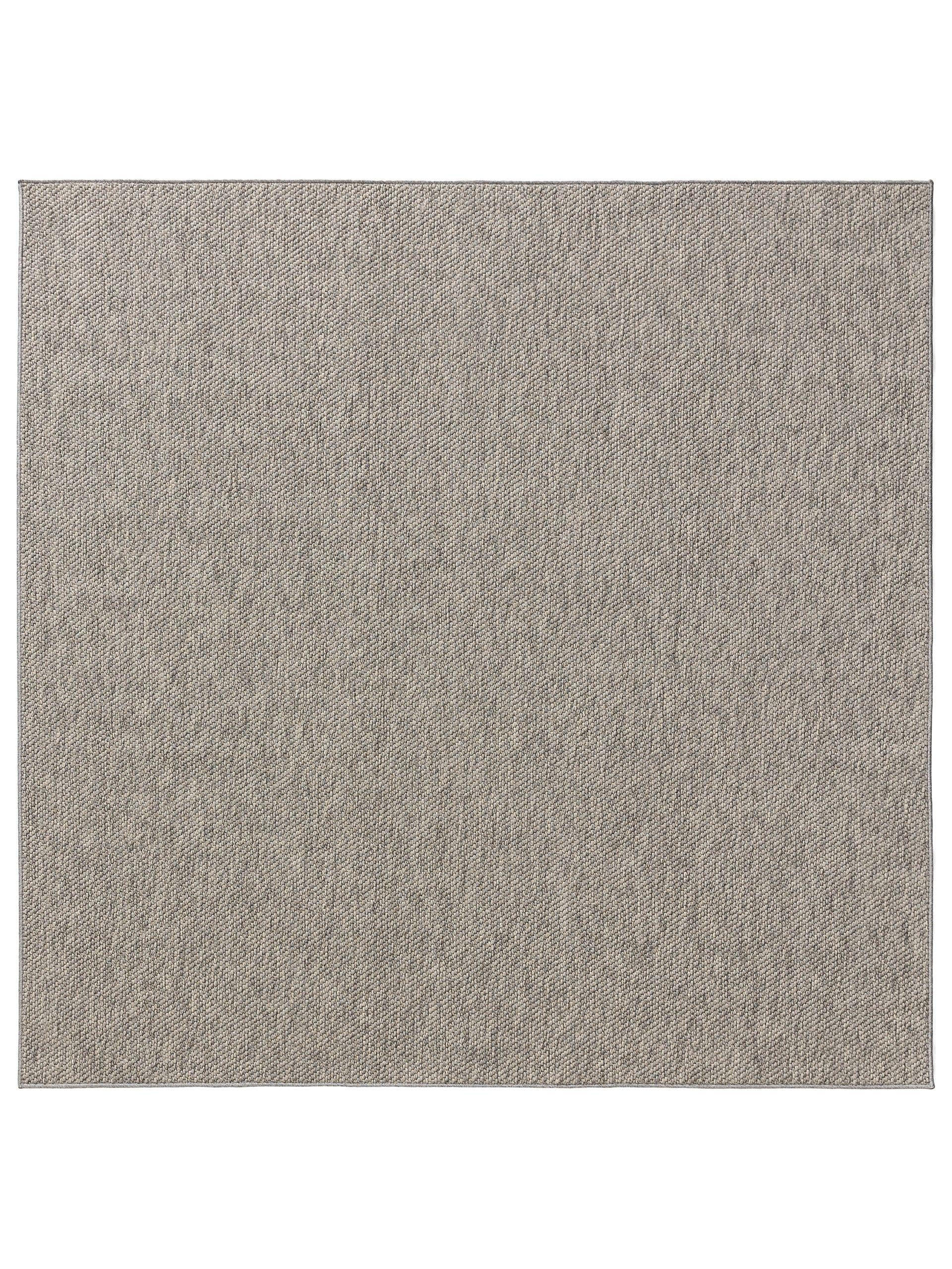 OUTDOORTEPPICH Iowa Hellgrau 300x300 cm - Hellgrau, Kunststoff (300/300cm) - benuta