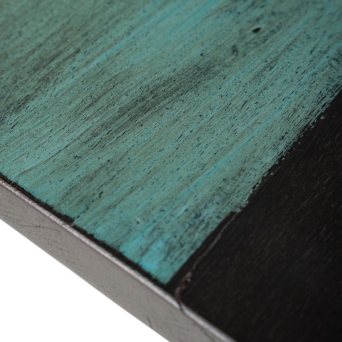 ESSTISCH - Mango massiv - Multicolor/Weiß, Holz/Holzwerkstoff (85/160/77cm) - home24