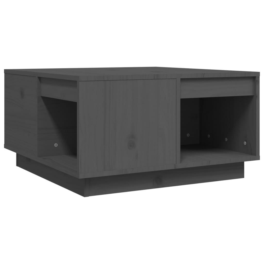 furnicato Couchtisch Grau 61x32.5x60 cm