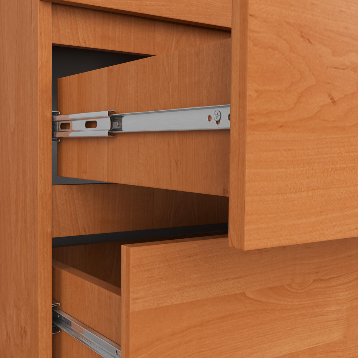 KOMMODE Erlefarben 60x40x130 cm - Erlefarben, Holzwerkstoff (60/130/40cm) - Akord