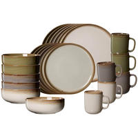 KOMBISERVICE Malaga Gemischt 24er Set - Multicolor, Keramik (1/1/1cm) - Ritzenhoff Breker