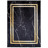 TEPPICH TOSCANA Schwarz 160/230 cm - Schwarz, Textil (160/230cm) - Tapiso