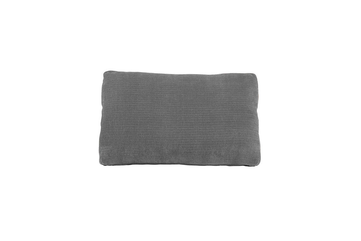 RÜCKENKISSEN SEPHI Grau Cord - Grau, Textil (70/20cm) - KAWOLA