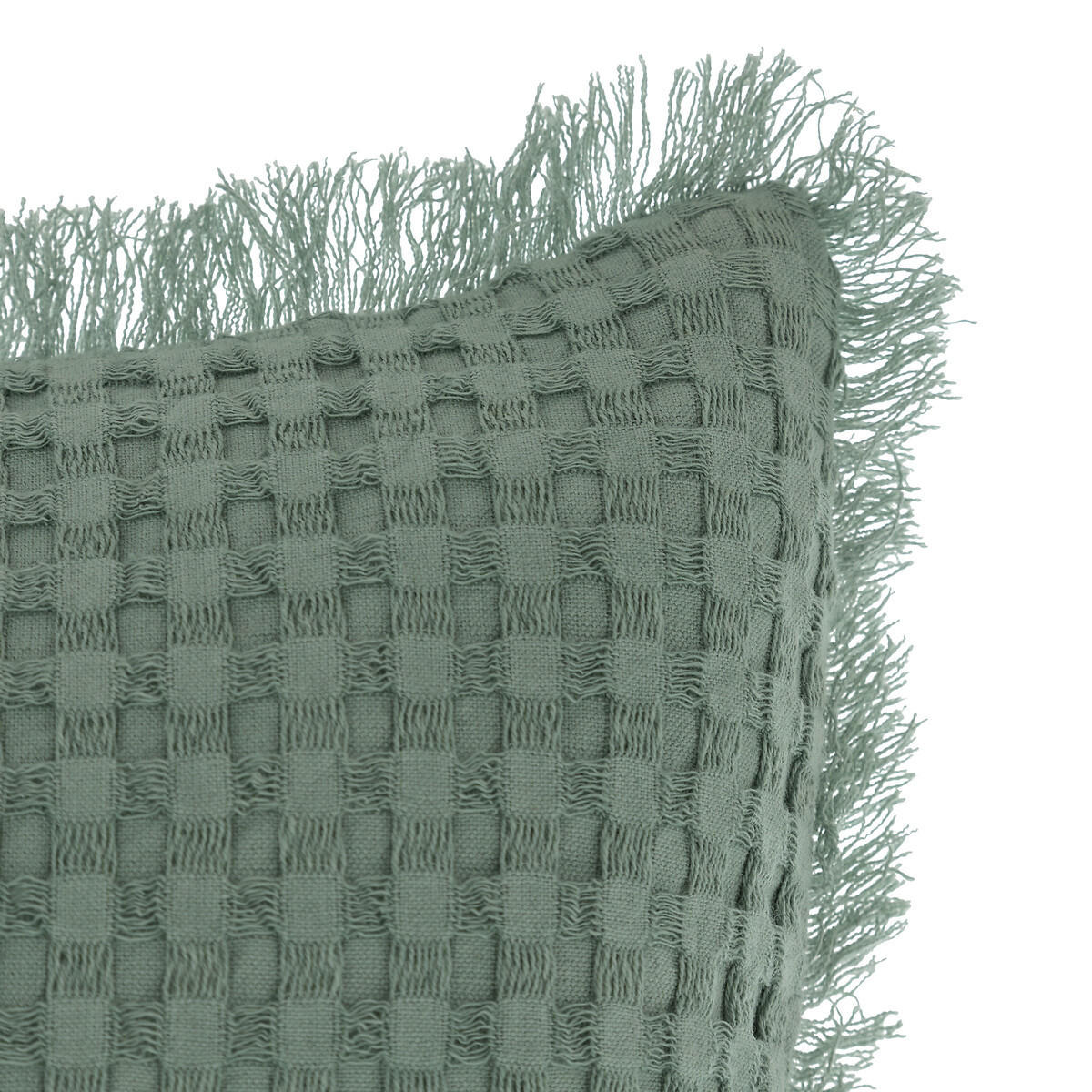 KISSEN Widdy 45/45 cm - Salbeigrün, Textil (10/45cm) - Atmosphera Createur d´interieur
