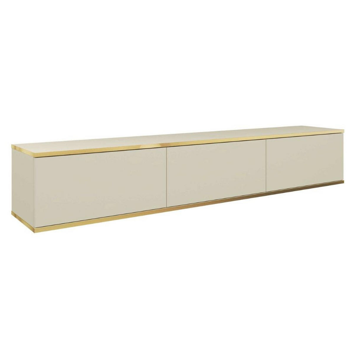 TV-HÄNGEBOARD Mucalma Beige 175 cm - Beige, Holzwerkstoff (175/30/32cm) - Selsey