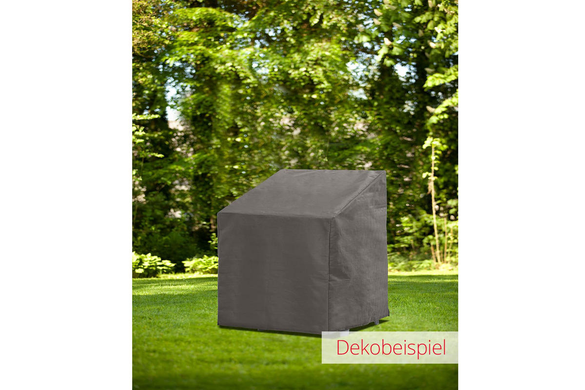 SCHUTZHÜLLE 80x95x110 cm, Kunststoff, anthrazit - Anthrazit, Kunststoff (80/110/95cm) - dasmöbelwerk