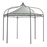 ERSATZDACH für Pavillon Mondura, Pavillondach 6-eckig, Durchmesser 300 cm, Farbe: ecru - Weiß, Kunststoff (320/0.3/320cm) - TPFGarden