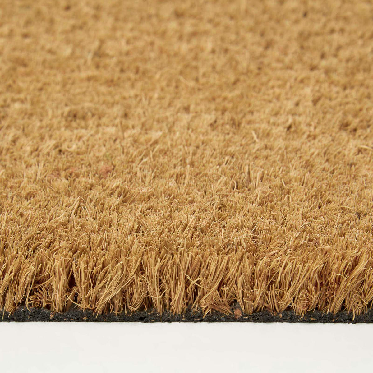 FUSSMATTE Kokos groß 45/120 cm - Naturfarben, Naturmaterialen (45/120cm) - Homescapes