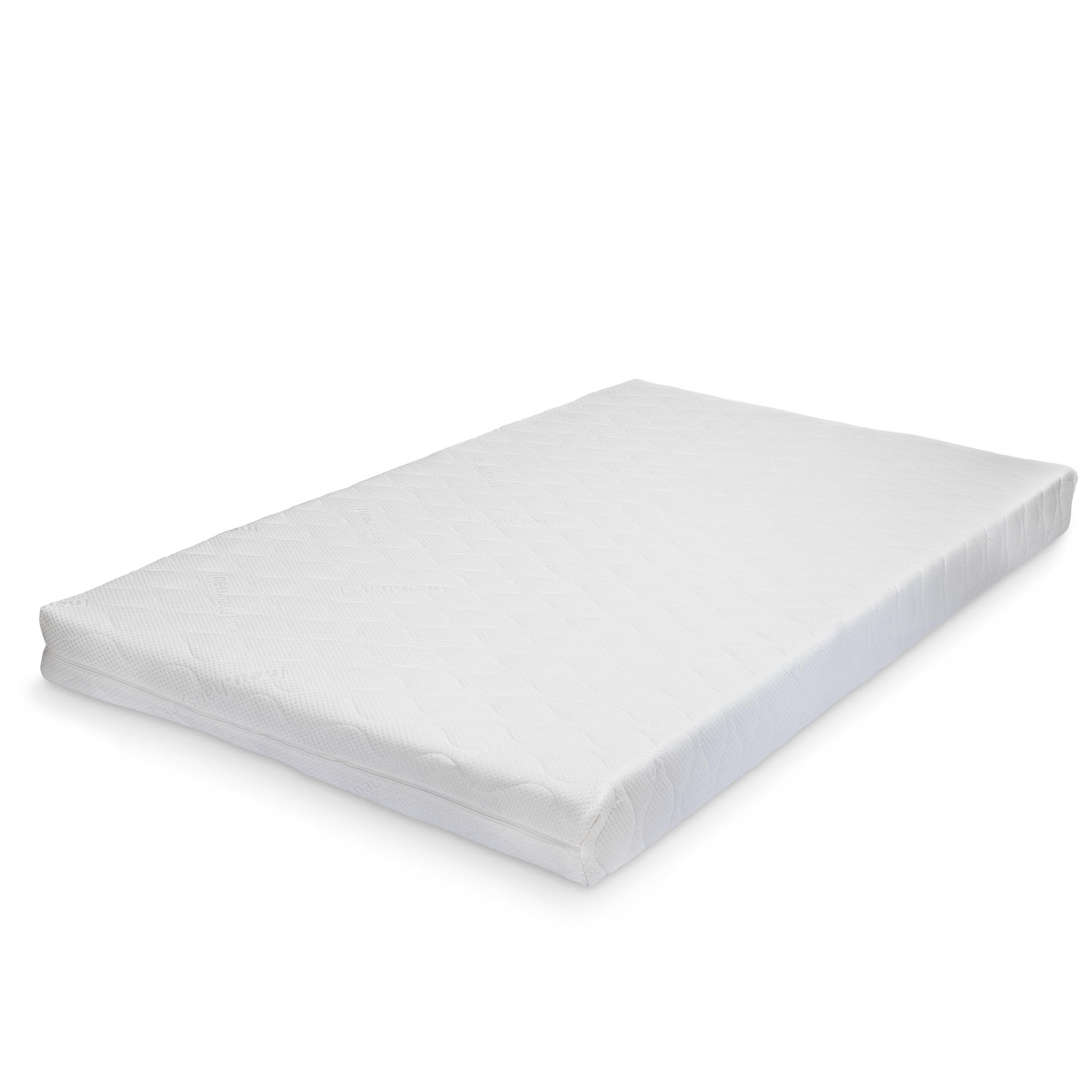 KALTSCHAUMMATRATZE - Weiß, Textil (120/200cm) - [neu.haus]