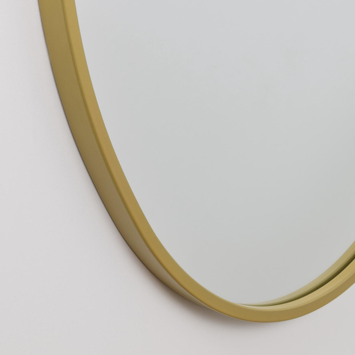WANDSPIEGEL Boston Gold - Goldfarben, Metall (40/70/4cm) - Fragix