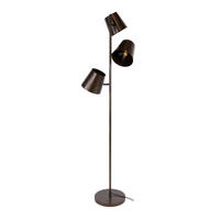 STEHLEUCHTE Kinetic Braun 40/40/167 cm - Braun, Metall (40/40/167cm) - Hoyz Collection