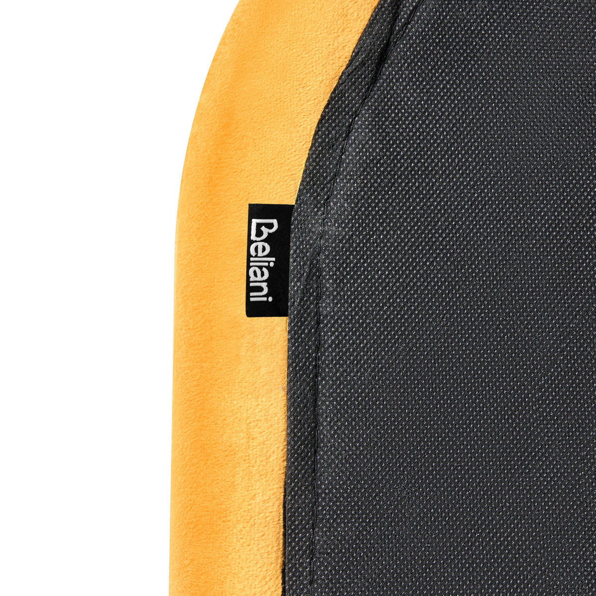 BETT mit Lattenrost 120/200 cm Gelb Flayat - Gelb/Goldfarben, Textil (120/200cm) - Beliani