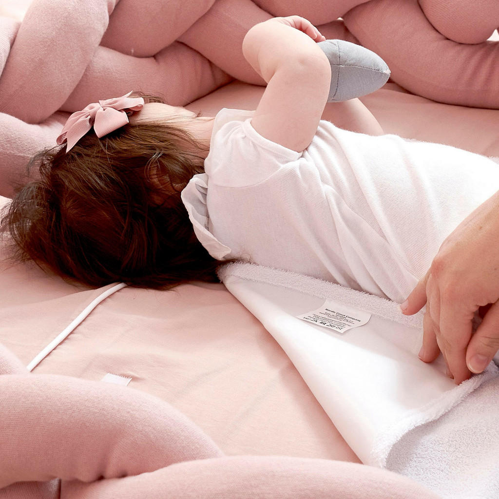 Thumbnail - nordic coast company Extrahandtuch, Weiß, Textil, 46x52 cm, Pflegen, Wickeln, Wickelauflage