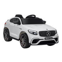 KINDER-ELEKTROAUTO DE-06090 12V mit 2,4G Fernbedienung und 2 Motoren Weiß - Weiß, Kunststoff/Metall (115/70/55cm) - ComfortXL
