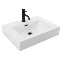 AUFSATZWASCHBECKEN Rea Rea Alison White - Weiß, Keramik (46/12/61cm) - REA
