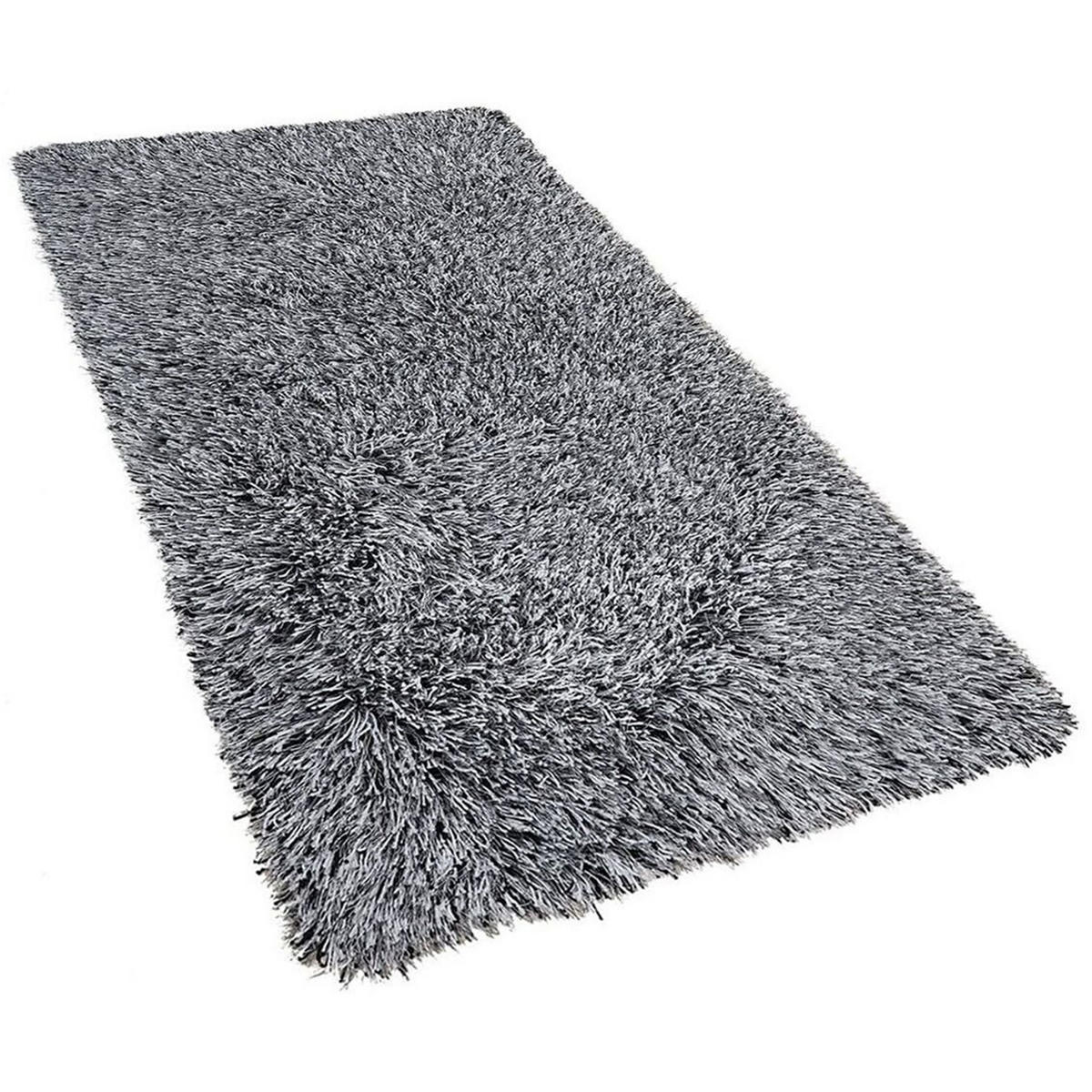 SHAGGY-TEPPICH Cide 150/80 cm - Schwarz, Kunststoff (80/150cm) - Beliani