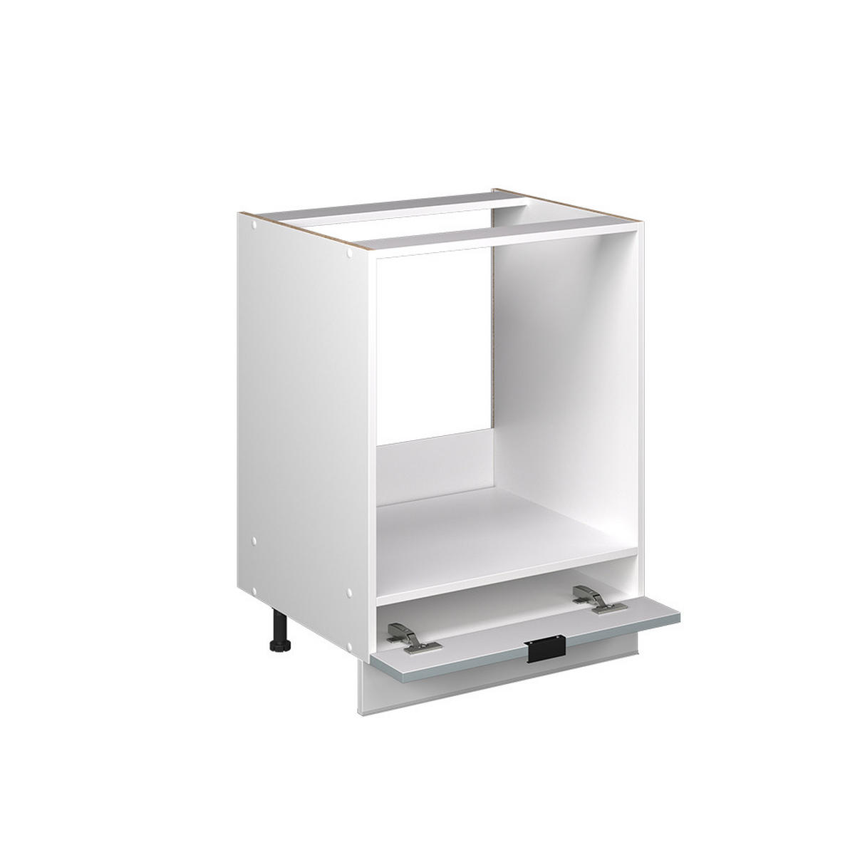 HERDUMBAUSCHRANK Fame-Line Hellblau-grau 60 cm ohne AP - Blaugrau/Weiß, Holzwerkstoff (60/82/51.6cm) - Vicco