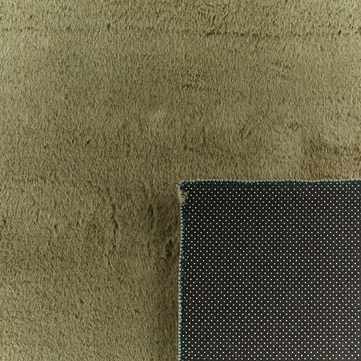 TEPPICH uni ultra weich grün Nube 80x150cm - Grün, Textil (80/150cm) - Nazar Rugs