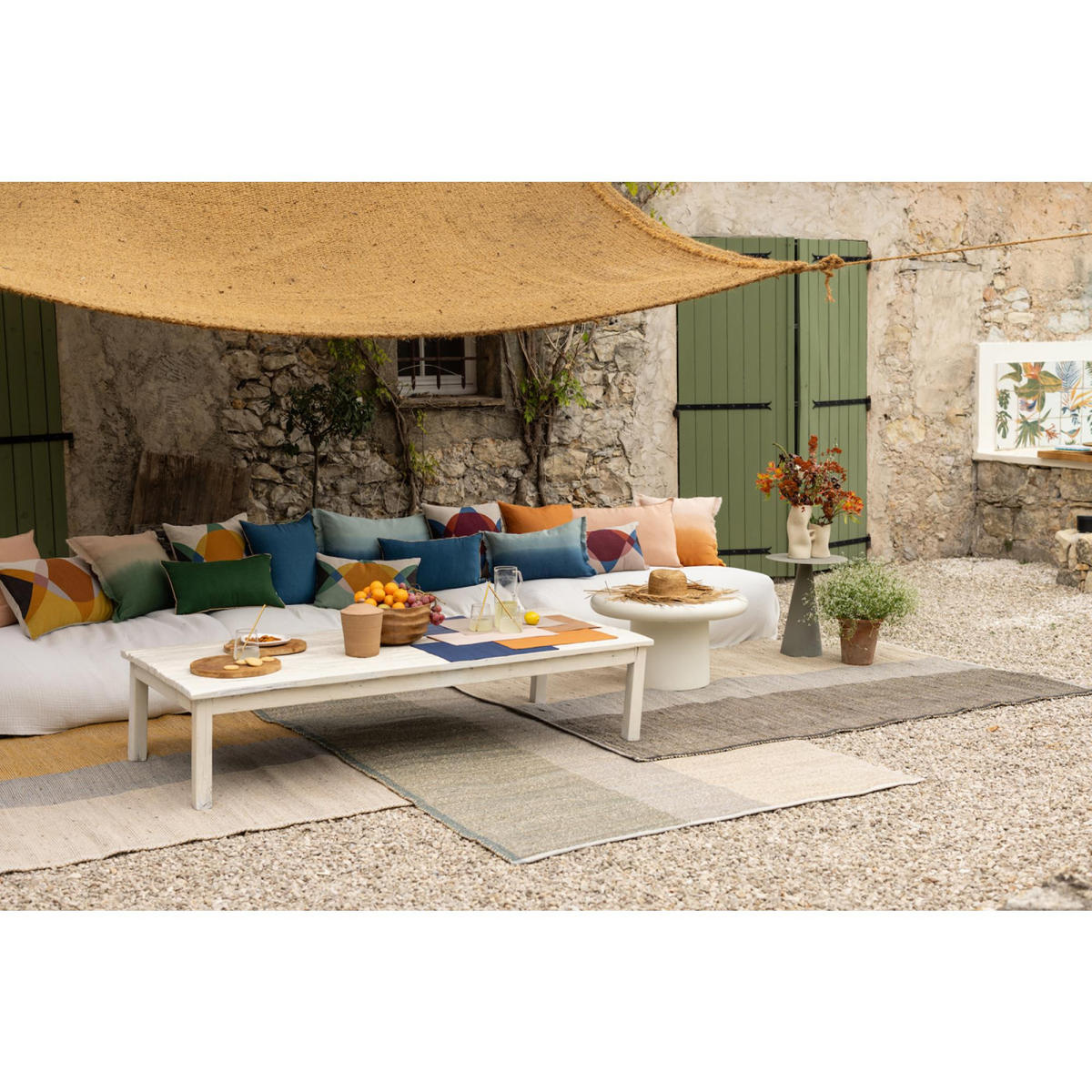 TEPPICH Karan thymian 200 x 290 x 1 cm - Grün, Textil (200/290cm) - Vivaraise