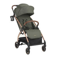 BUGGY Joy grün bis 22 kg, Rückenlehne verstellbar, faltbar - Waldgrün, Metall (68/46/105cm) - Kikka boo