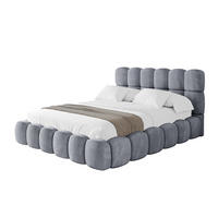 POLSTERBETT mit Bettkasten und Lattenrost, Bett mit Matratze H3/H4 - LEYA 120x200 Grau - Grau, Holzwerkstoff/Textil (120/200cm) - ALTDECOR