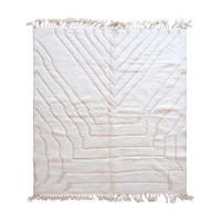 BERBERTEPPICH aus Marokko aus reiner Wolle 250x 300 cm - Weiß, Naturmaterialien (250/300cm) - AFK Living