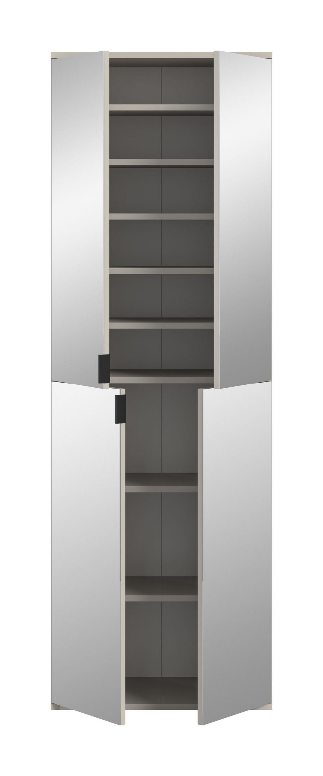 SPIEGELSCHRANK PROJEKT X (B/H/T: ca. 61/193/34 cm) in Kaschmir/Spiegelglas - Kaschmir, Holzwerkstoff (61/193/34cm)