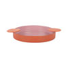 SERVIERTABLETT Double Funky 32/25/3 cm - Pink, Metall (25/3/32cm) - Present Time