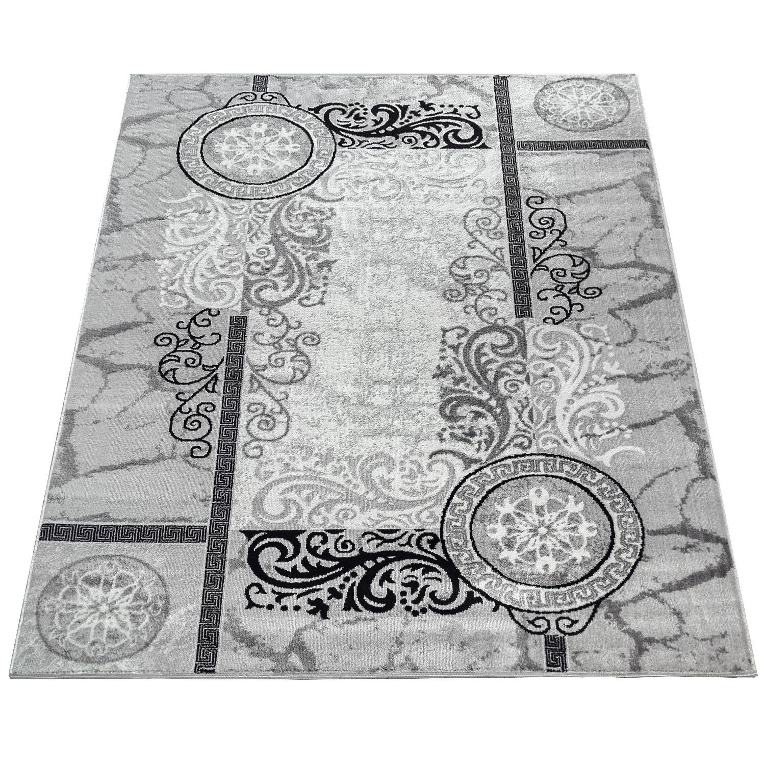 KURZFLORTEPPICH 160/220 cm Sinai 62 - Grau, Textil (160/220cm) - Paco Home