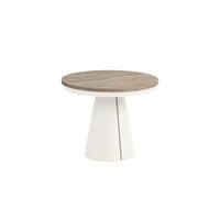 ESSTISCH CALMA Bis - Kaschmir/Beige, Holzwerkstoff/Metall (100/100/76cm) - Meblini