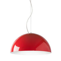 HÄNGELEUCHTE - Rot, Metall (60/60/30cm) - Lumicom