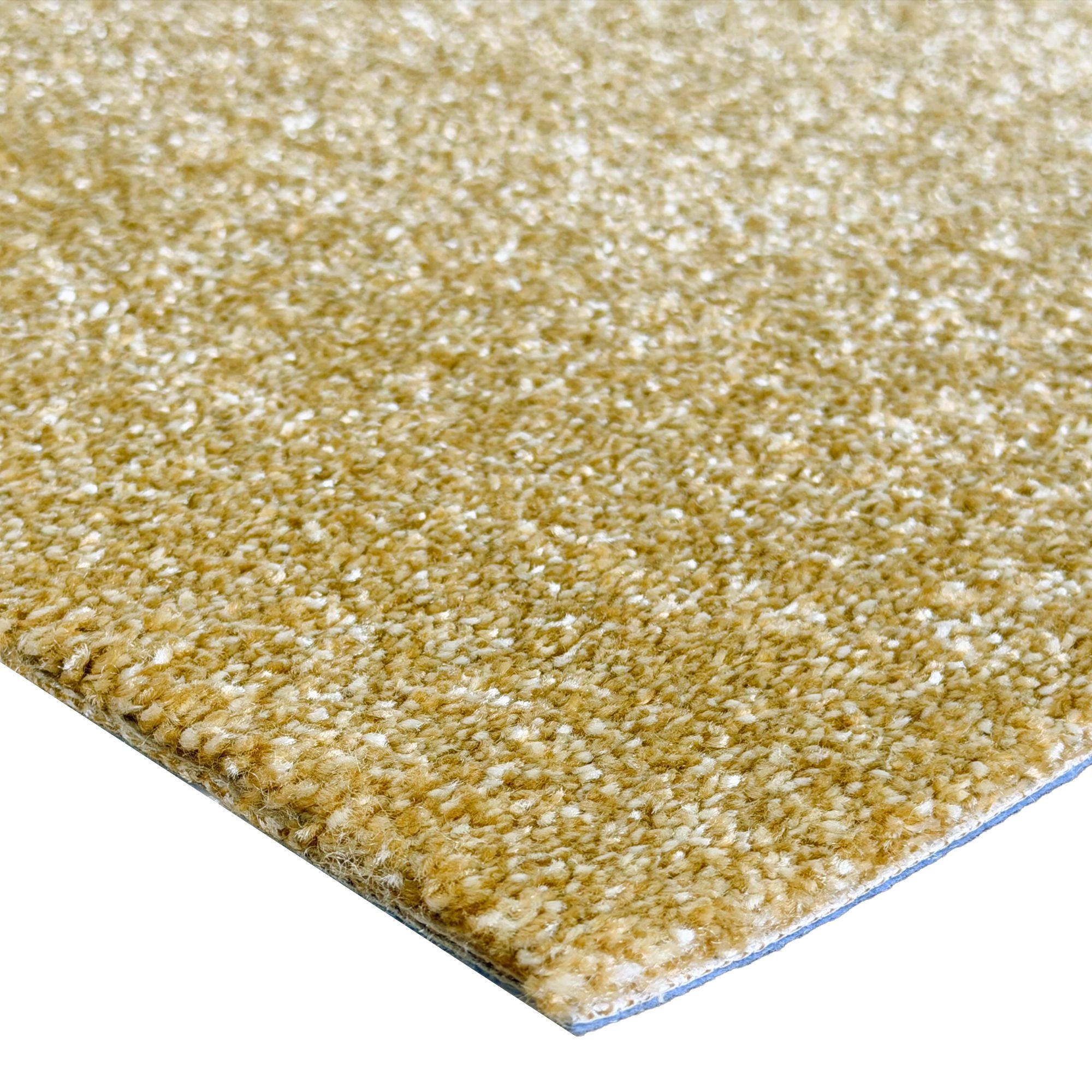 TEPPICHBODEN Levanto 100/100 cm - Goldfarben, Kunststoff (100/100/1cm) - Steffensmeier