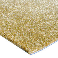 TEPPICHBODEN Levanto 100/100 cm - Goldfarben, Kunststoff (100/100/1cm) - Steffensmeier
