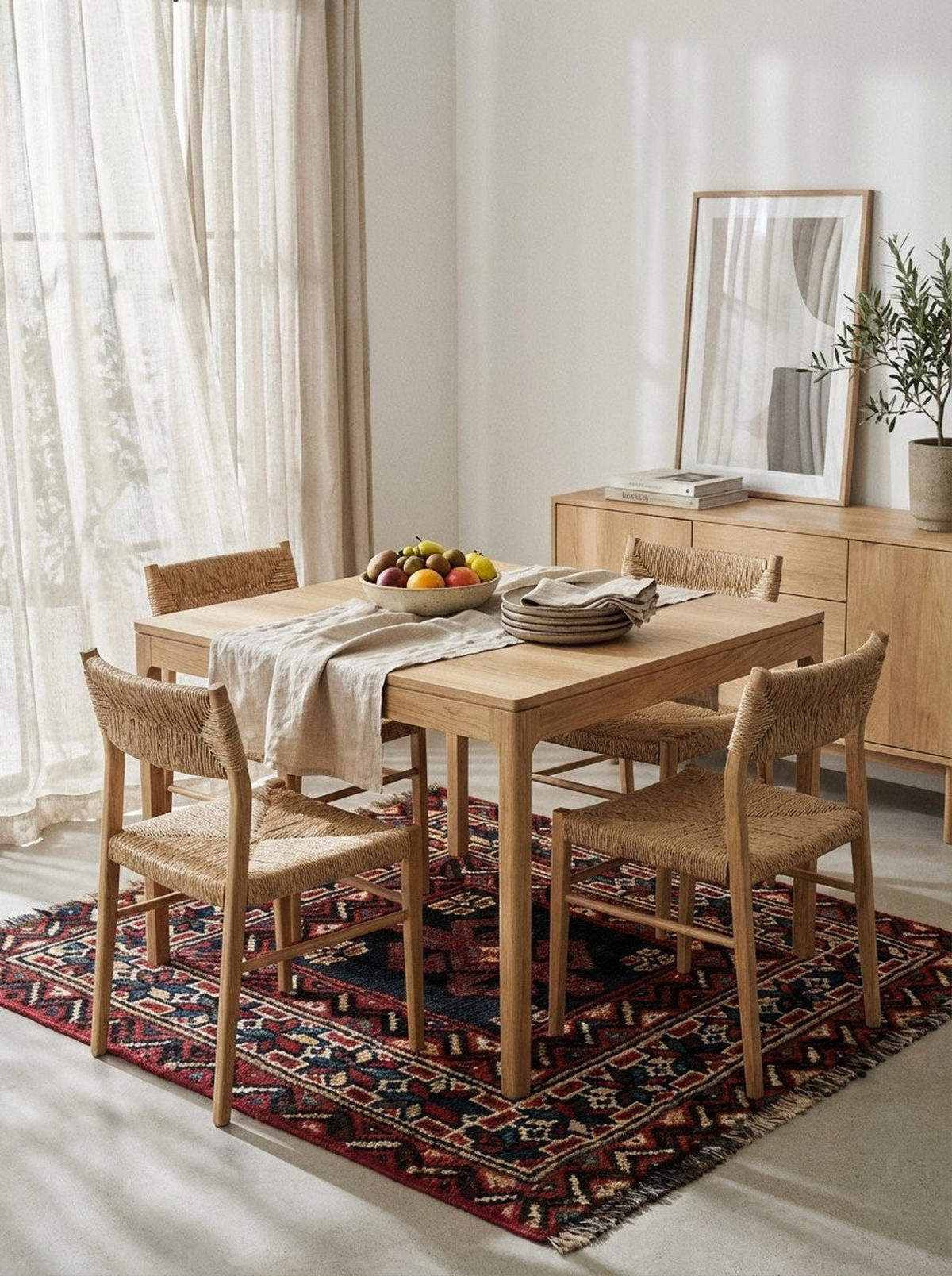 TEPPICH Gashgai Blau 57/63 cm Schurwolle - Blau, Textil (63/57cm) - Looma